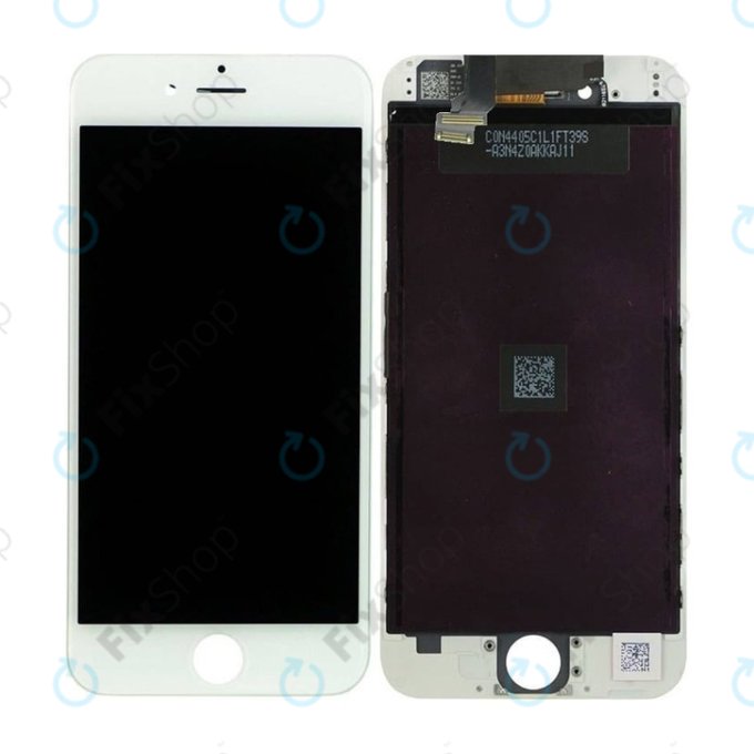 Apple iPhone 6 - LCD Displej + Dotykové Sklo + Rám (White) In-Cell FixPremium