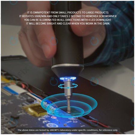 Jakemy JM-Y06 - Inteligentní Precizní Elektrický Šroubovák 16v1