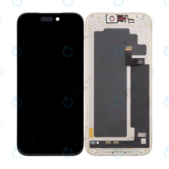 Displej Soft OLED 120Hz pro iPhone 17 Pro Max, Dotykové sklo s rámem, FixPremium