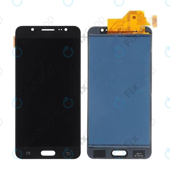 Samsung Galaxy J5 J510FN (2016) - LCD Displej + Dotykové Sklo (Black) TFT