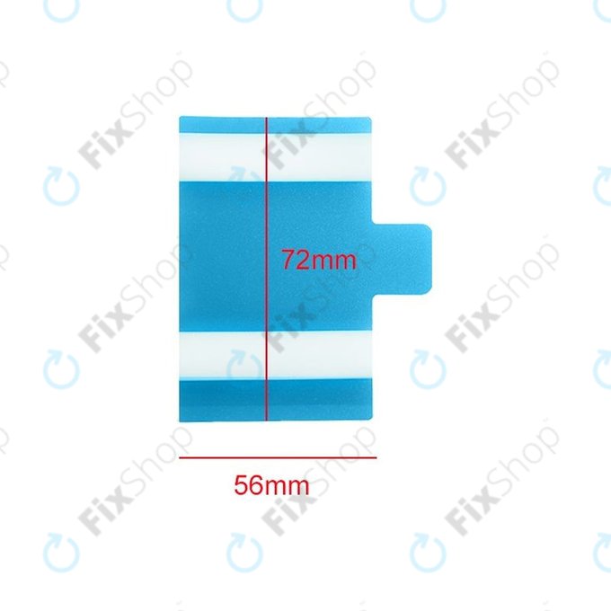Univerzální Lepka pod Baterii Adhesive - 56 x 72mm