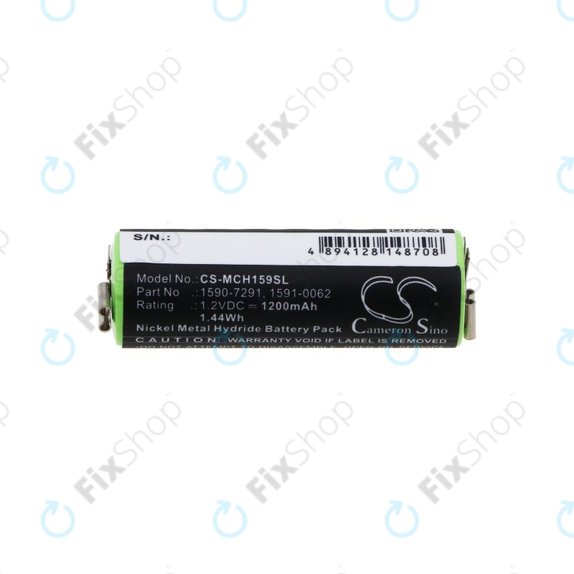 Baterie pro Moser Chromini 1591, Ermila Bella 1590, 1200mAh, Ni-MH, 1.2V, 1590-7291, HQ