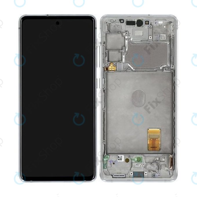 Samsung Galaxy S20 FE 5G G781B - LCD Displej + Dotykové Sklo + Rám (Cloud White) - GH82-24214B, GH82-24215B, GH82-24215B, GH82-31320B Genuine Service Pack