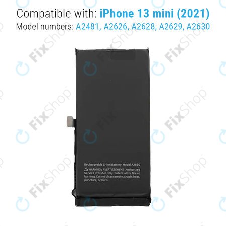 Apple iPhone 13 Mini - Baterie 2406mAh