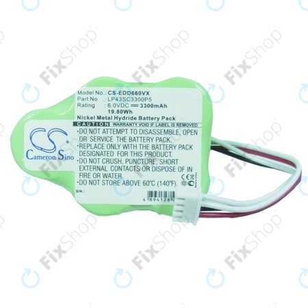Ecovacs Deebot D-series - Baterie LP43SC3300P5 Ni-MH 6.0V 3300mAh HQ
