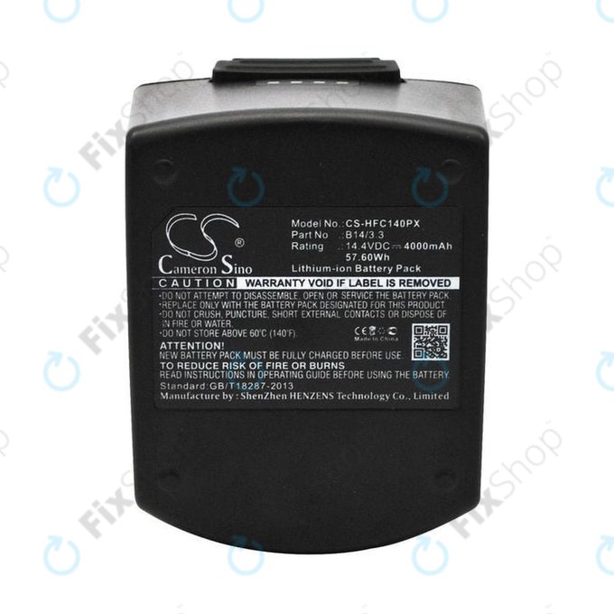 Baterie pro Hilti SFC14-A, SFH140A, 4000mAh, Li-Ion, 14.4V, B14/3.3, HQ