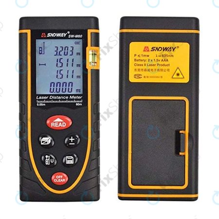 SNDWay SW-M60 - Vysoce Přesné Laserové Pravítko (60m)