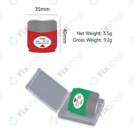 iFixes iS12 - tenké čepele na demontáž, 0.15mm