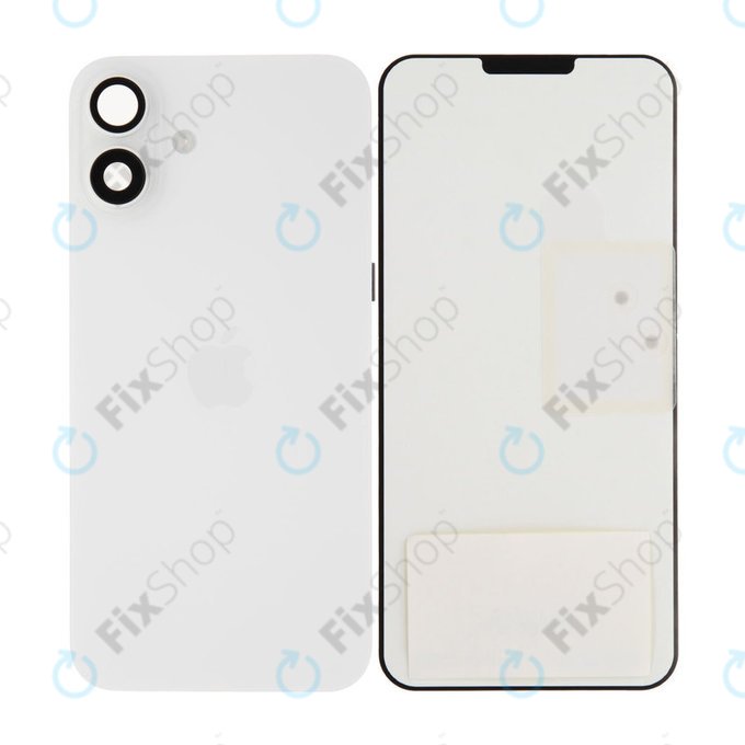 Sklo Zadního Housingu pro iPhone 16 Plus | White | 661-42839 | Genuine Apple