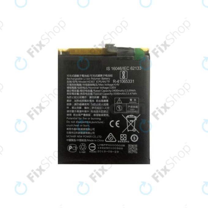 Nokia 8.1 (Nokia X7) - Baterie 20PNX0W0004, HE362, HE363 3500mAh