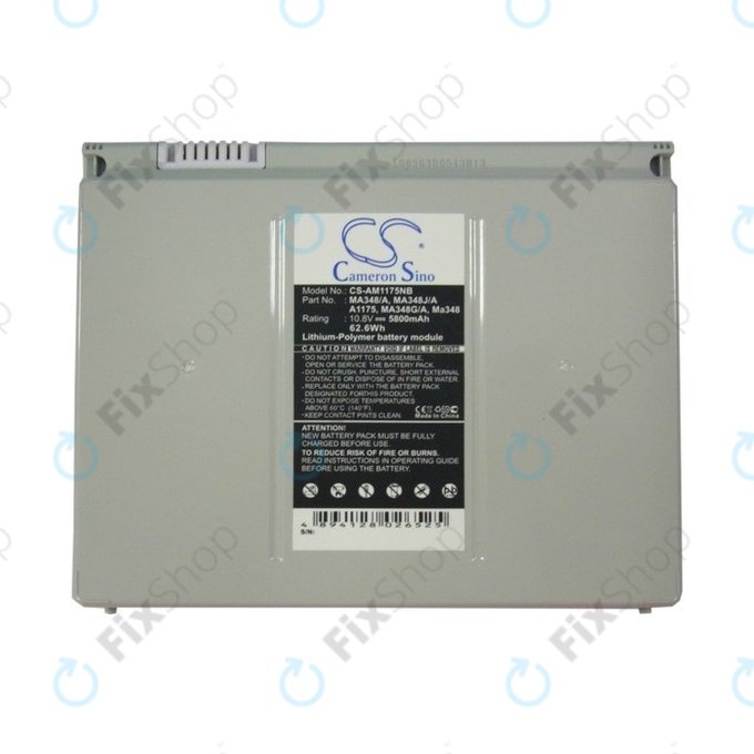 Apple MacBook Pro 15 A1260 (EMC 2198) Early 2008 - Baterie A1175, MA348, MA348/A 5800mAh HQ