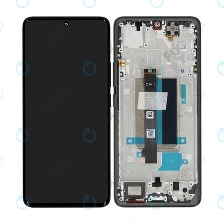 Xiaomi Redmi Note 13 Pro+ 23090RA98C - LCD Displej + Dotykové Sklo + Rám (Midnight Black) - 560002N16U00 Genuine Service Pack