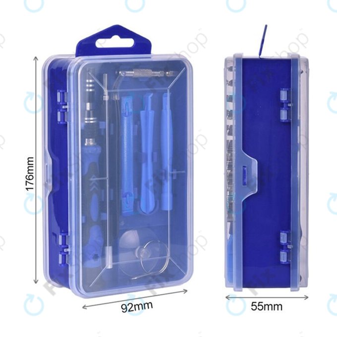 Kingsdun - Profesionální Sada Nářadí pro Servis Telefonů iPhone 117v1