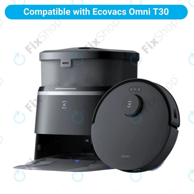 Sada náhradních dílů pro Ecovacs Omni T30 (2x Hlavní kartáč, 4x Filtr, 4x Boční kartáč)