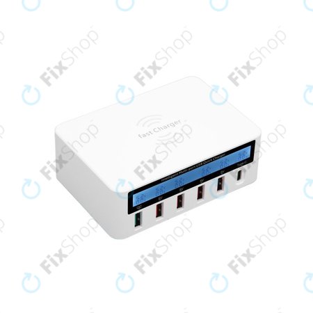 WLX-818F Servisní nabíjecí stanice s USB 3.0 a USB-C