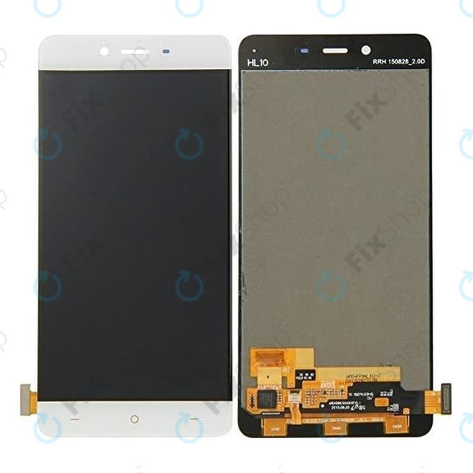 OnePlus X - LCD Displej + Dotykové Sklo (White) TFT