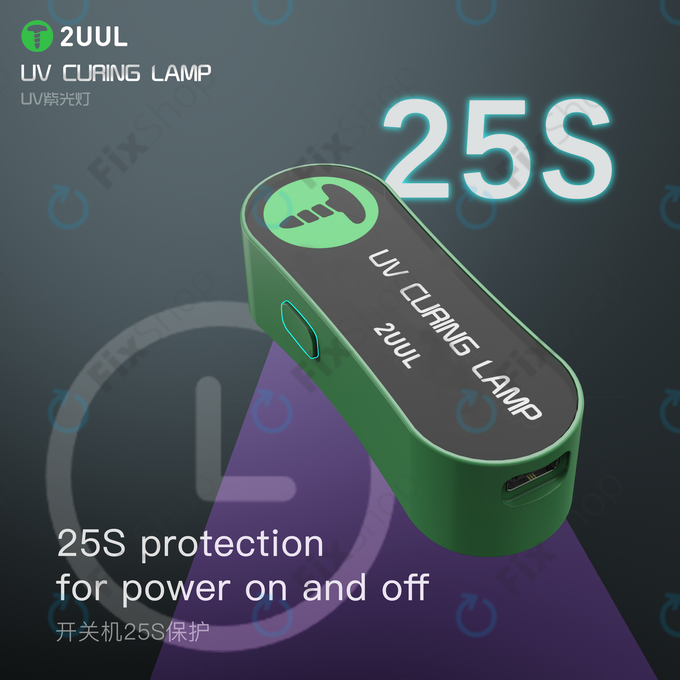 Mini UV vytvrzovací lampa, 2UUL SC08
