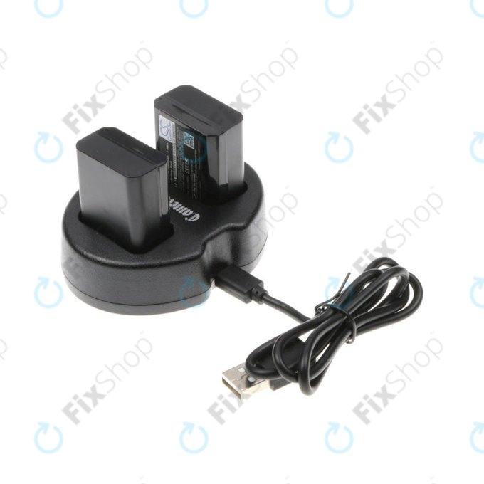 Baterie 2 ks s nabíječkou pro Sony NEX-5, Alpha 7, NEX-7, 1030mAh, Li-Ion, 7.4V, NP-FW50, HQ