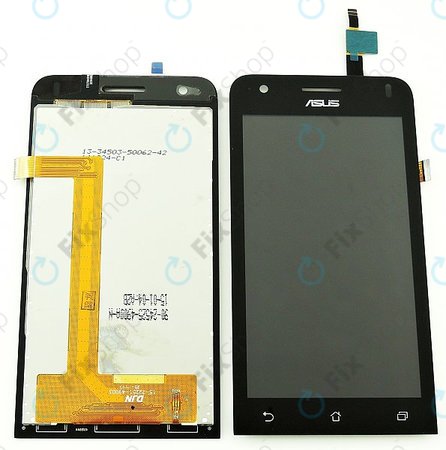 Asus Zenfone C ZC451CG - LCD Displej + Dotykové Sklo + Rám (Black) TFT