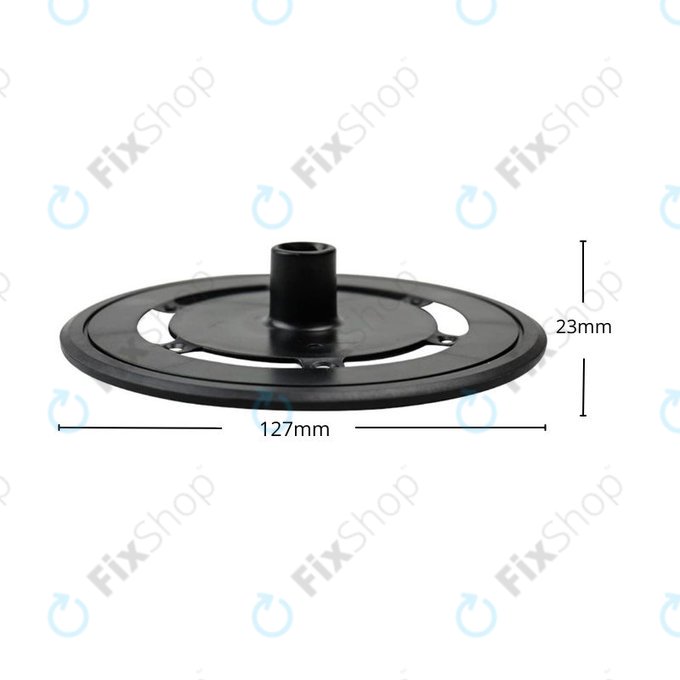 Ecovacs Deebot T-series, X-series - Držák na Mopovací Utěrku (Černý)