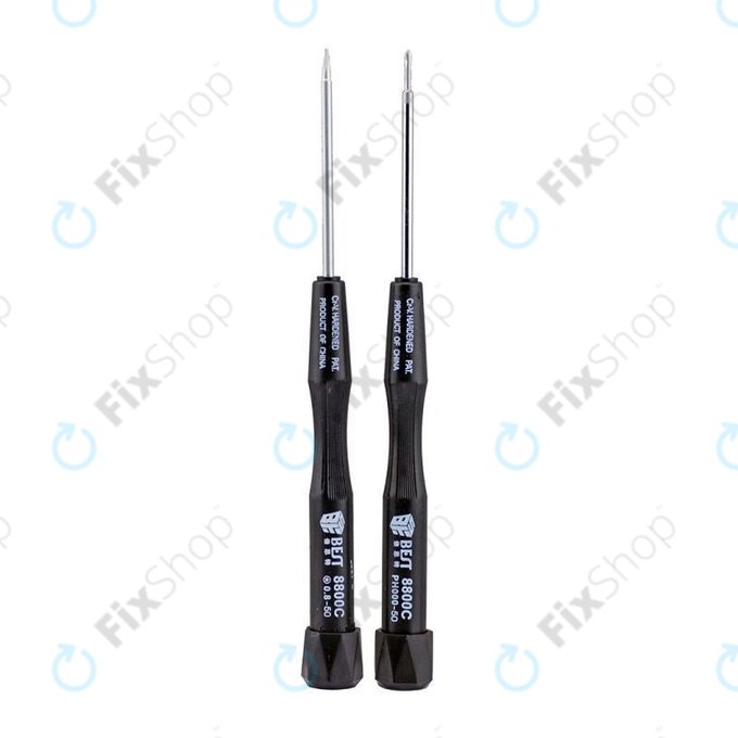 Best 8800C - Šroubováky - Pentalobe PL1 (0.8mm) + Phillips PH000 (1.5mm)