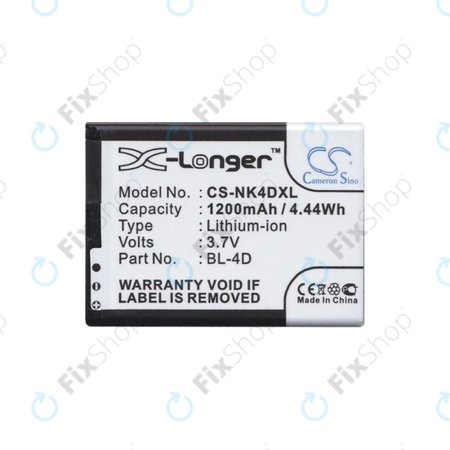Nokia E5 - Baterie BL-4D 1200mAh HQ