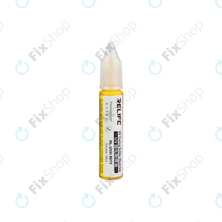 Relife RL-901Y - UV Vytvrditelná Pájecí Maska - 10ml (Žlutá)