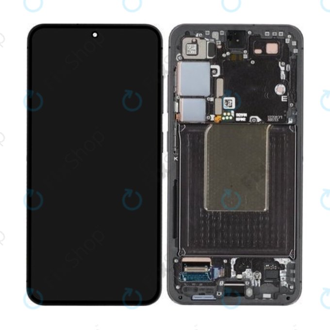Samsung Galaxy S24 S921B - LCD Displej + Dotykové Sklo + Rám (Onyx Black) - GH82-33287A Genuine Service Pack