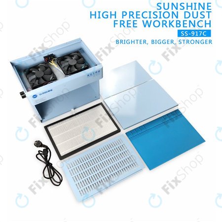 Sunshine SS-917C - Bezprašný Pracovní Stůl pro Opravy
