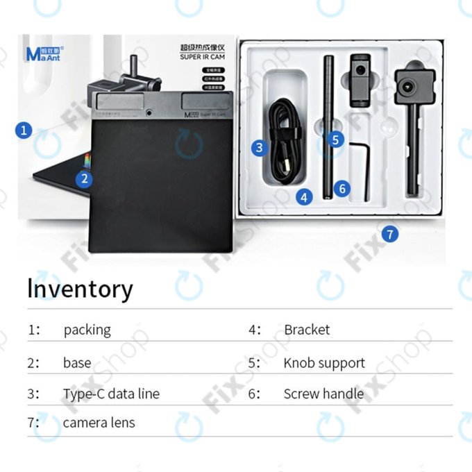 MaAnt 3D Super IR Cam - Termokamera