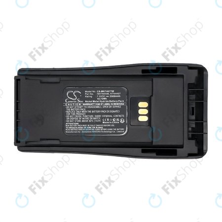 Baterie pro Motorola CP, EP, GP, PM-series, 2500mAh, Ni-MH, 7.5V, PMNN4081, HQ
