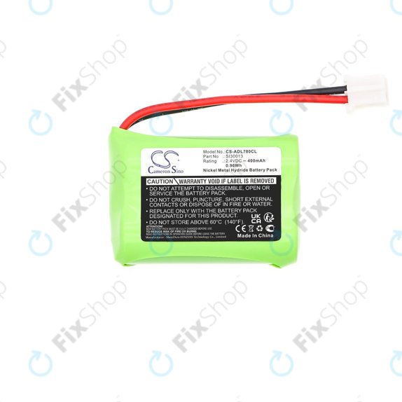 Baterie pro SWITEL MD9300, 9500, AUDIOLINE Dect 7500, 7501, 400mAh, Ni-MH, 2.4V, SL30013, HQ