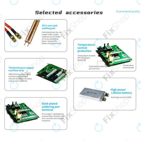 QianLi Macaron - Mikro Svářečka na Servis Flex Kabelů Baterií (iPhone 11 - 12 Pro Max)