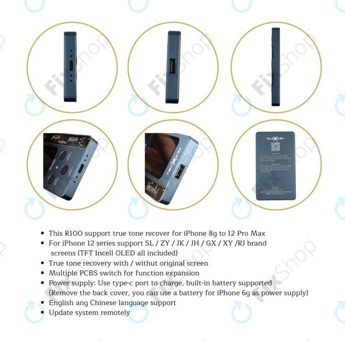 DLZ WIN - DL R100 True Tone Restore Programmer (iPhone 12-series)