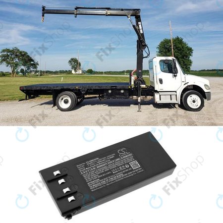 Baterie pro Hiab 077 Hiduo, 088CL, 095, 2000mAh, Ni-MH, 7.2V, RNBB7215, 2.250.1000, HQ