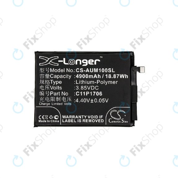 Baterie pro Asus Zenfone Max Pro M1 ZB602KL, 4900mAh, Li-Pol, 3.85V, 0B200-02870200, HQ