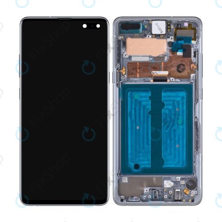 Samsung Galaxy S10 5G G977B - LCD Displej + Dotykové Sklo + Rám (Black) OLED