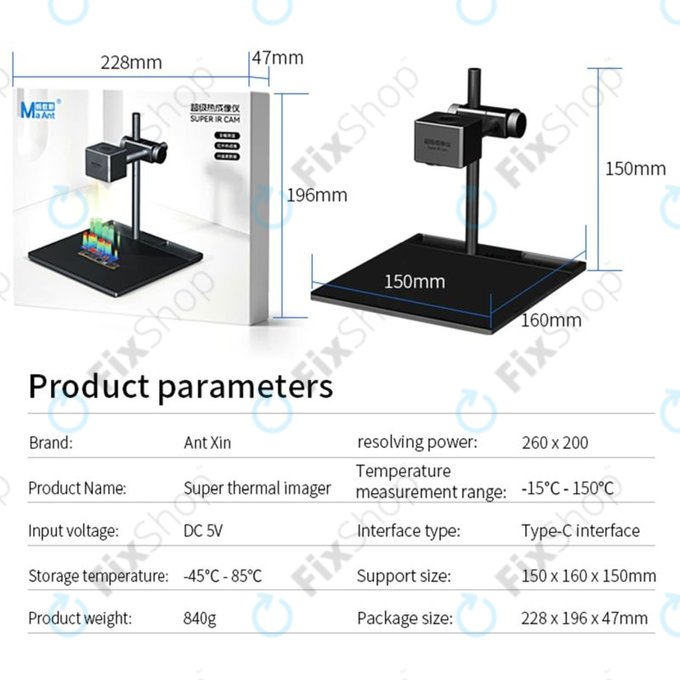 MaAnt 3D Super IR Cam - Termokamera