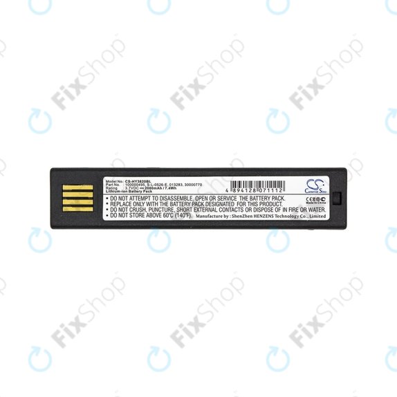 Honeywell 1202g, 1452G, 1472G, 1902GHD/GSR, 1911i, 1981i, 3820/i, 4620, 4820/i, 5620, 6320, 8675i, Xenon 3820/i, 4820/i, 5620, 6320 - Baterie 100000495, S-L-0526-E, HO48L1-G 2000mAh HQ
