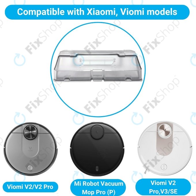 Xiaomi Mi Robot Vacuum Mop Pro (P), Viomi V2 Pro, V3, SE - Zásobník na Odpad