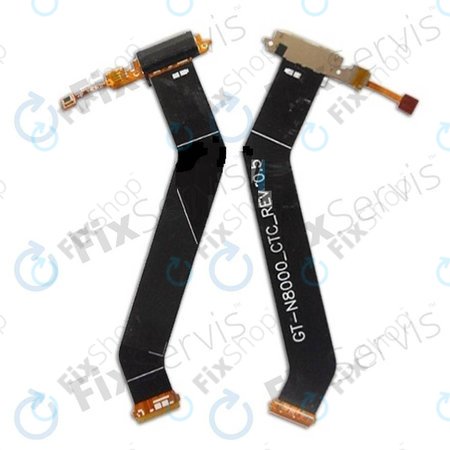 Samsung Galaxy Tab 2 10.1 P5100, P5110 - Nabíjecí Konektor + Flex Kabel - GH59-12378A Genuine Service Pack