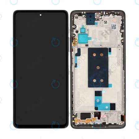 Xiaomi 11T Pro - LCD Displej + Dotykové Sklo + Rám (Meteorite Gray) - 5600030K3S00, 56000E0K3S00 Genuine Service Pack