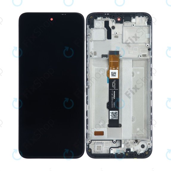 Motorola Moto G41 XT2167 - LCD Displej + Dotykové Sklo + Rám (Meteorite Black) TFT
