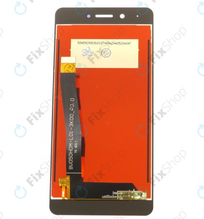 Huawei Nova Smart, Enjoy 6s, Honor 6c - LCD Displej + Dotykové Sklo + Rám + Baterie (White) - 02351FUU Genuine Service Pack