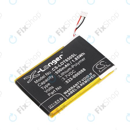 Baterie pro Logitech Mx Master, 500mAh, Li-Pol, 3.7V, 533-000088, HB303450, HQ