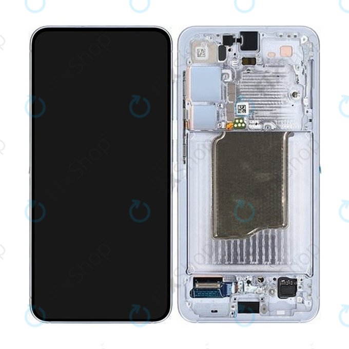 Samsung Galaxy S25 - LCD Displej + Dotykové Sklo + Rám (Icy Blue) - GH82-36329C Genuine Service Pack