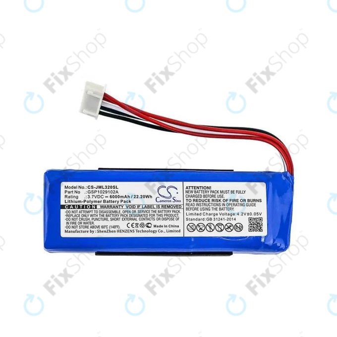 JBL Charge 3 (2016) - Baterie Li-Pol 6000mAh HQ