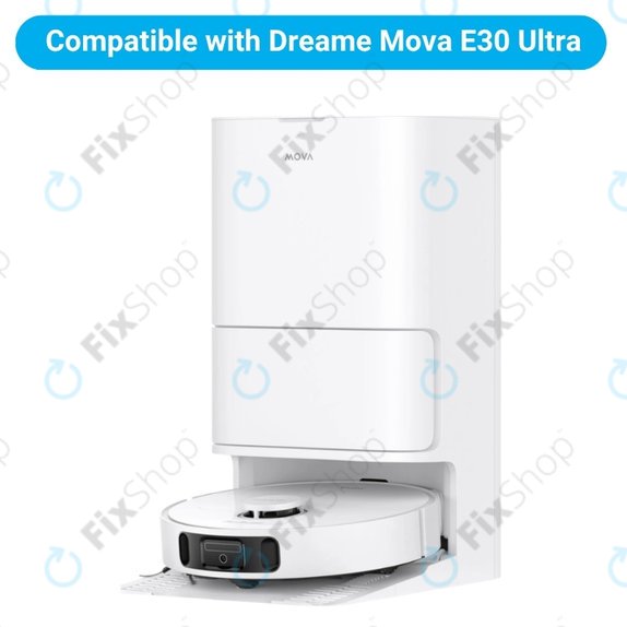 Sada náhradních dílů pro Xiaomi Dreame Mova E30 Ultra (2x Hlavní kartáč, 4x Filtr, 4x Boční kartáč)