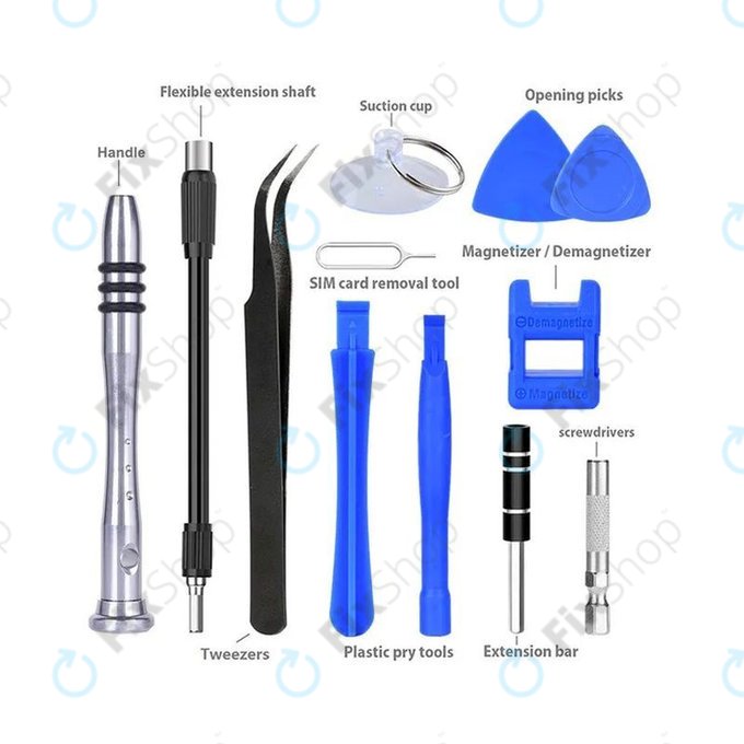 Kingsdun - Profesionální Sada Nářadípro Servis Telefonů, PC a Elektroniky 115v1