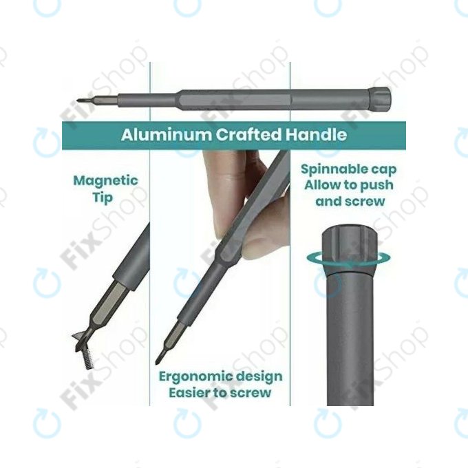 Xiaomi Mijia Wiha - Kompletní Sada Šroubováků z Hliníkové Slitiny 25v1